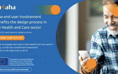 Delavnica IN-4-AHA: How end user involvement benefits the design process in the Health and Care sector?, 05. 10. 2021