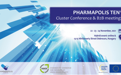 VABILO: PHARMAPOLIS TEN13 Cluster Conference & B2B meetings – HYBRID EVENT, 22. – 24. 11. 2021