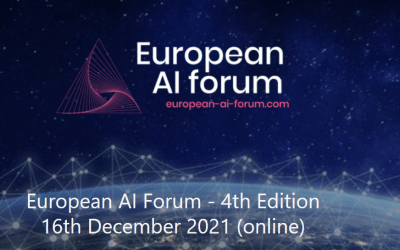 VABILO: 4. European AI Forum, 16. 12. 2021