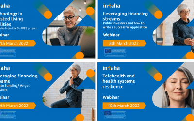 VABILO na IN-4-AHA MATCHMAKING: serija spletnih seminarjev (7. – 10. 03. 2022)