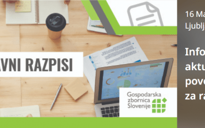 Vabilo na informativni dan in mreženje: RRI ter razpisi za investicije na problemskih območjih