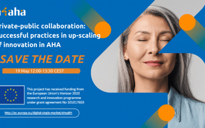 SAVE THE DATE: Succesful practices in up-scaling innovation for AHA, 19. 05. 2022, 12:00 – 13:30