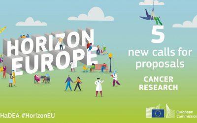 Evropska komisija je objavila pet razpisov za zbiranje predlogov na področju raziskav raka, rok za prijavo 7. september 2022