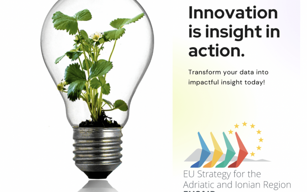 EUSAIR INNOVATION COMMUNITY: Program za inovacijsko skupnost – vabilo na dogodek, 5. 7. 2022
