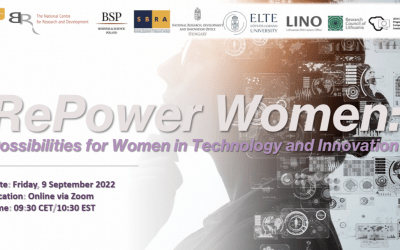 Vabilo na spletno konferenco: RePower woman: Possibilities for Women in Tecnology and Innovation, 9. 9. 2022, zoom