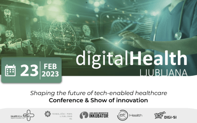 VABILO: Conference Digital Health 2023, 23. 2. 2023, Fužinski Grad Ljubljana, od 8:30 dalje