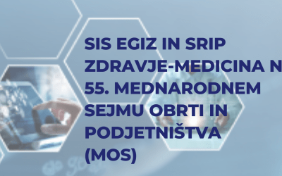 SIS EGIZ in SRIP Zdravje-medicina NA MOS 2023