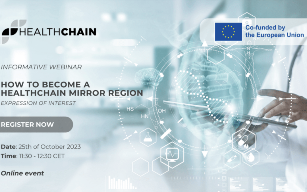 HealthChain: Call for Expression of Interest is Now Open. Become a Mirror Region!