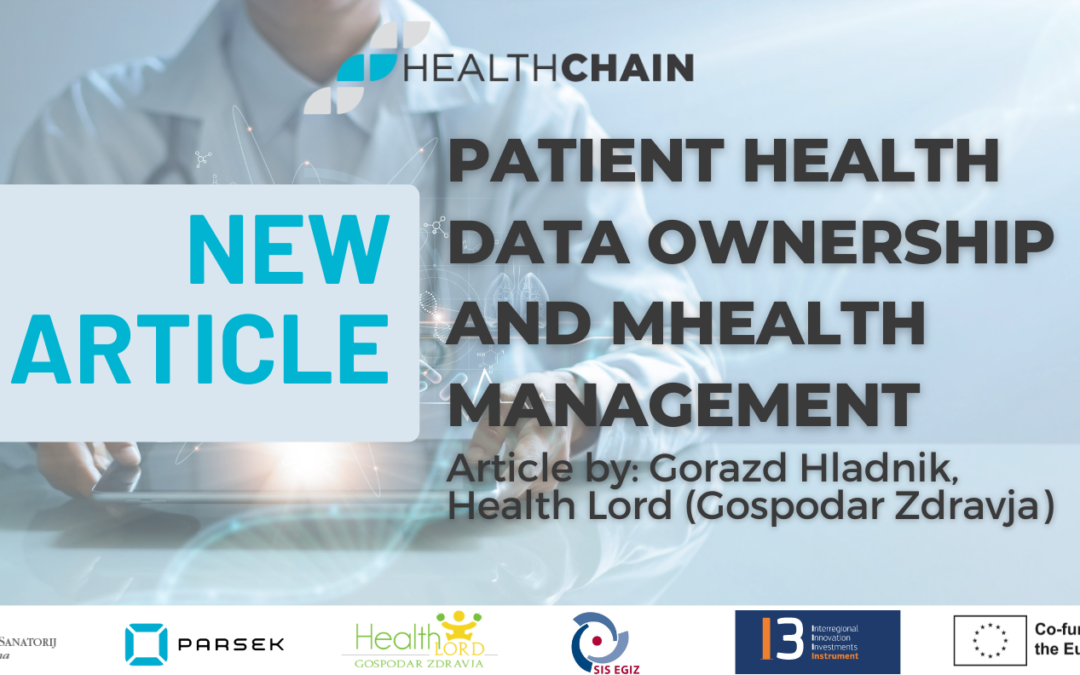 Patient health data ownership and mHealth management | SIS EGIZ