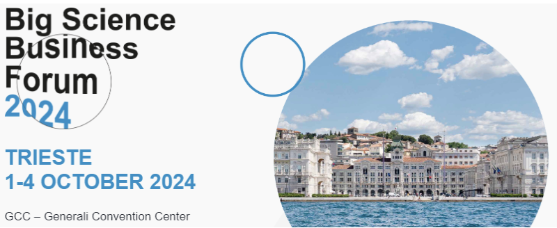 Gospodarska delegacija na Big Science Business Forum v Trstu, 2. in 3. oktober 2024