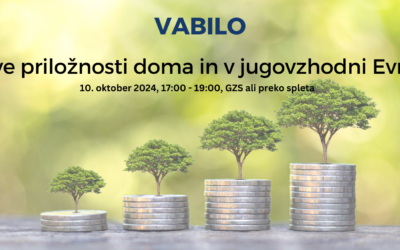 VABILO: “Nove priložnosti doma in v jugovzhodni Evropi”, 10. oktober, 17.00 – 19.00, GZS ali preko spleta