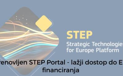 Prenovljen STEP Portal – lažji dostop do EU financiranja