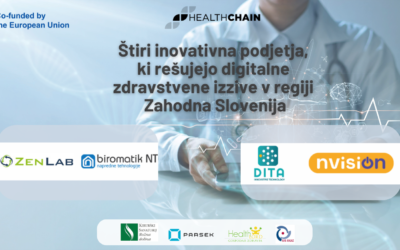Štiri inovativna podjetja, ki rešujejo zdravstvene izzive v regiji Zahodna Slovenija