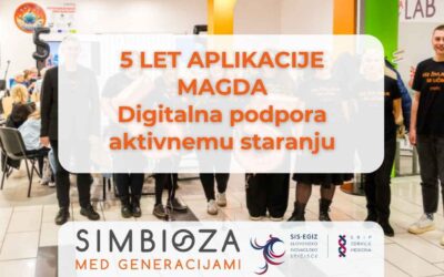 Pet let aplikacije Magda: digitalna podpora aktivnemu staranju