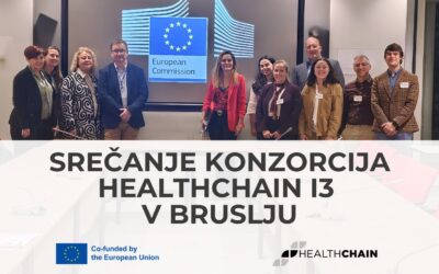 SIS EGIZ na srečanju konzorcija HealthChain I3 v Bruslju