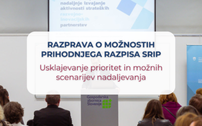 SIS EGIZ in SRIP Zdravje – medicina na posvetu o razpisu za nadaljnje izvajanje aktivnosti SRIP