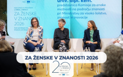 Ko pogoji določajo možnosti:  SIS EGIZ na okrogli mizi o karieri žensk v znanosti