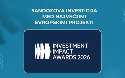 Sandozova investicija med največjimi evropskimi projekti: priznanje za Slovenijo na Investment Impact Awards 2026