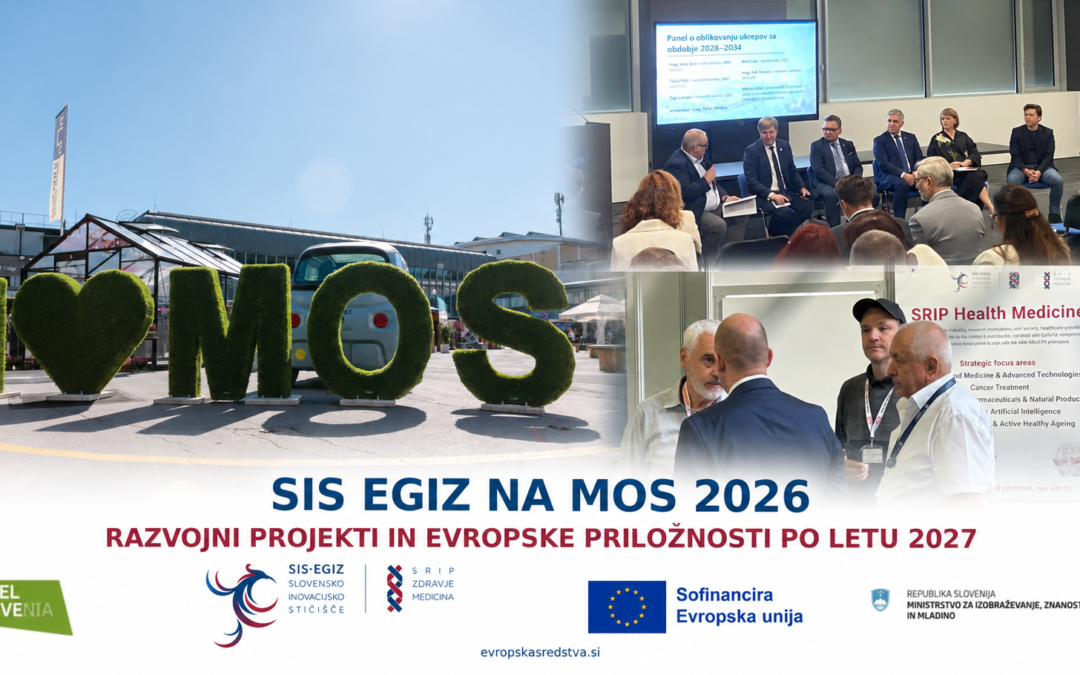 SIS EGIZ na MOS 2026: razvojni projekti članov in evropske priložnosti po letu 2027